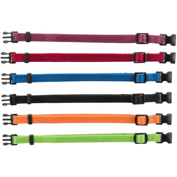 hvalpehalsbnd lime 22-35 cm pk. med 6 stk.